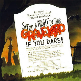 Night in a Graveyard - Back Cover