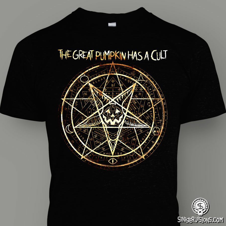 Cult of the Great Pumpkin Pentagram T-Shirt