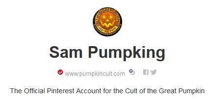 Cult of the Great Pumpkin on Pinterest!