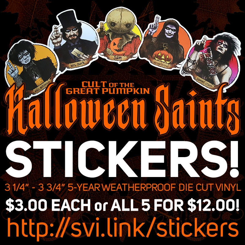 Halloween Saints (Series 1) Stickers