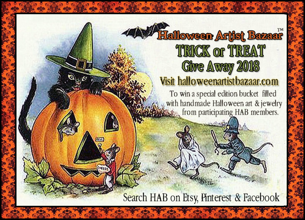 Halloween Artist Bazaar Trick or Treat Giveaway