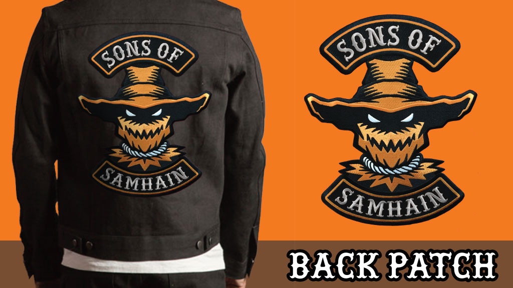 Sons of Samhain Back Patch