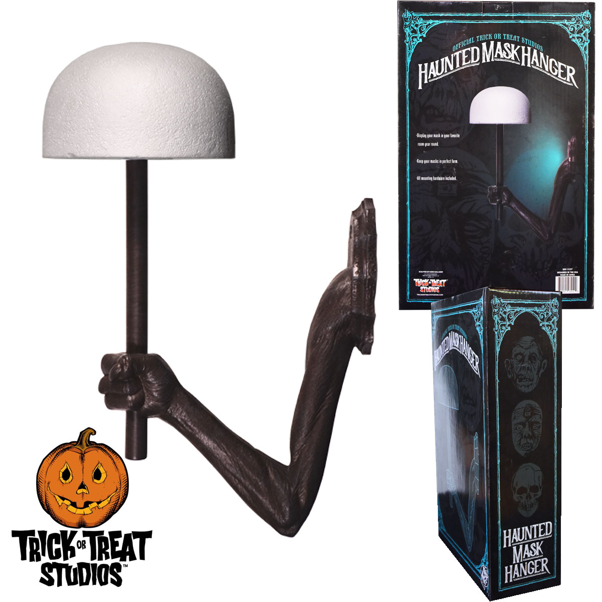 Haunted Mask Hangers Coming from Trick or Treat Studios Cult of the